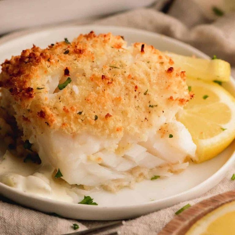 Crispy Baked Parmesan Cod with Panko