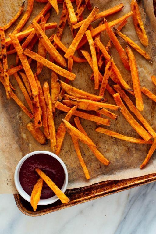 Crispy Baked Sweet Potato Fries