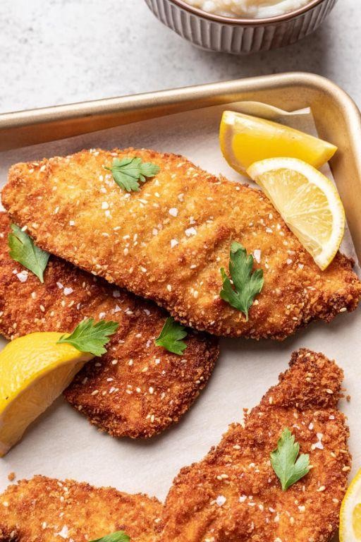 Crispy Chicken Schnitzel