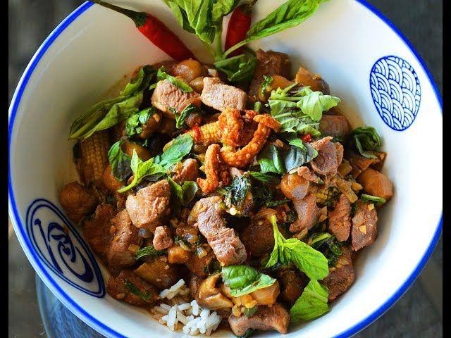Crispy Duck Salad with Thai Basil