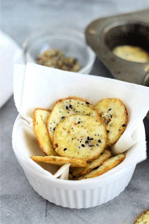 Crispy Egg White Chips with Sea Salt