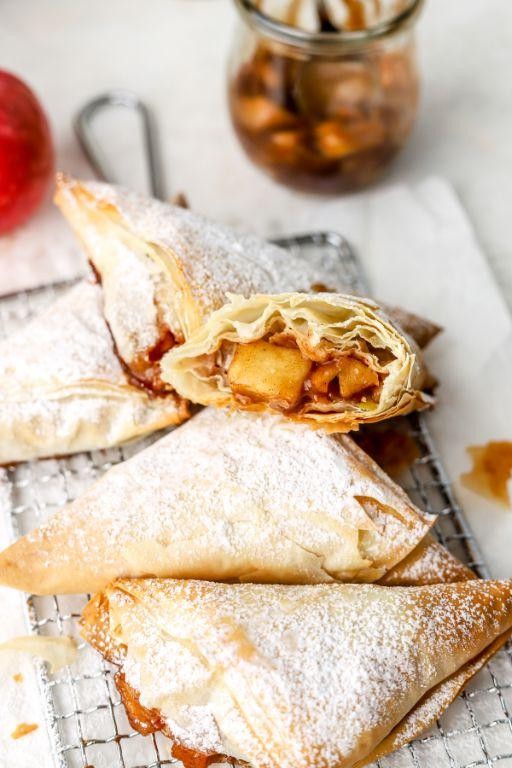 Crispy Filo Apple Turnovers