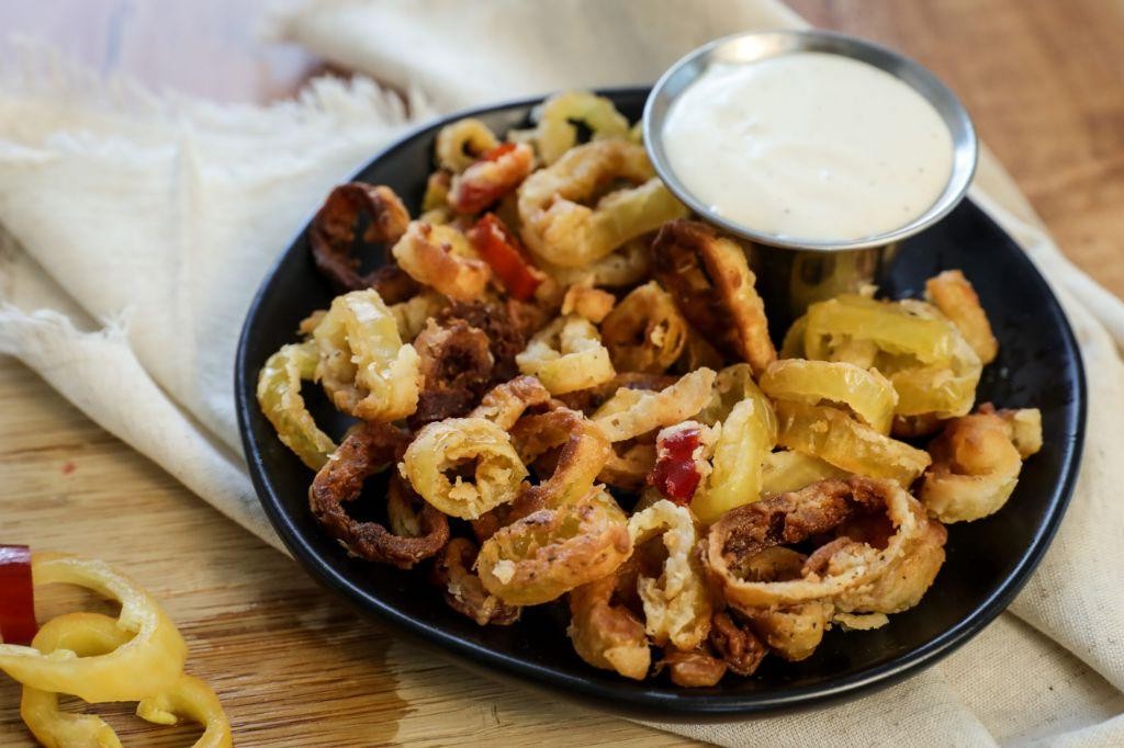 Crispy Fried Banana Pepper Rings