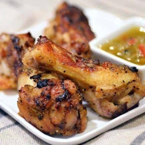 Crispy Hatch Chili Chicken Wings