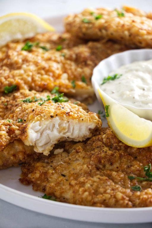 Crispy Herb-Crusted Air Fryer Tilapia