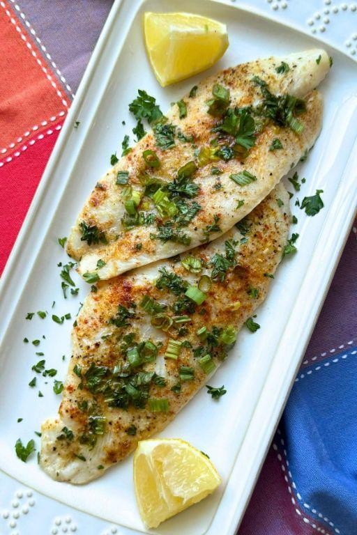 Crispy Lemon Garlic Basa Fillets