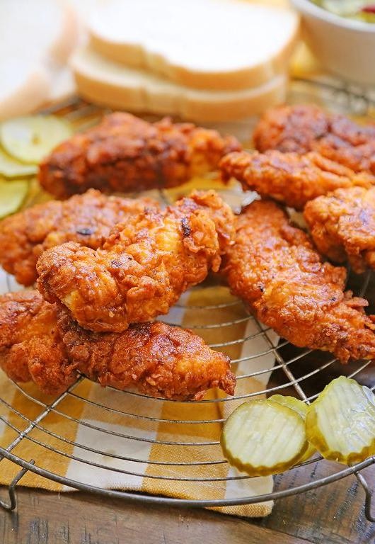 Crispy Nashville Hot Chicken Tenders