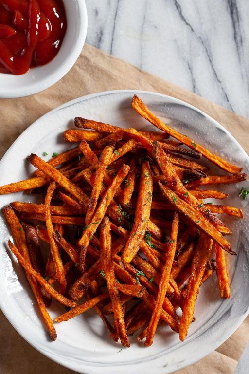 Crispy Oven-Baked Sweet Potato Fries