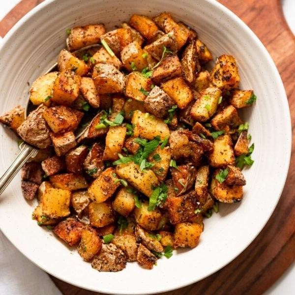 Crispy Skillet Red Bliss Potatoes