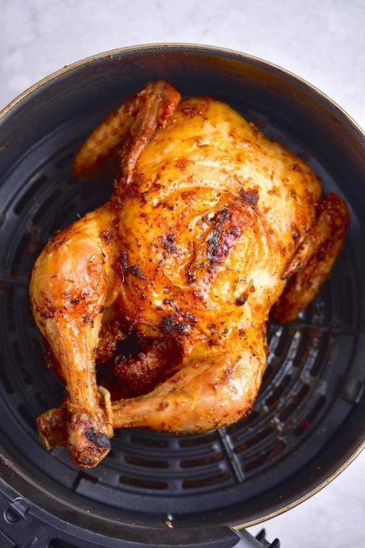 Crispy Skin Air Fryer Cornish Hens