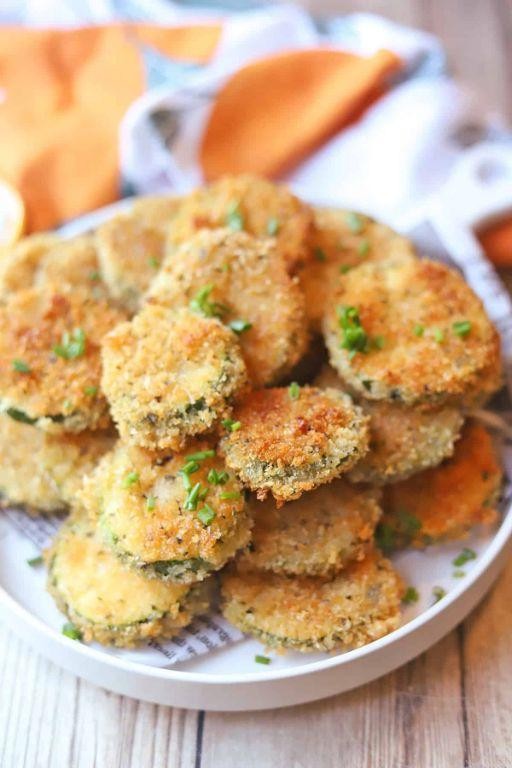 Crispy Zucchini Balls with Panko Bread Crust