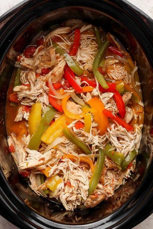 Crock Pot Chicken Fajitas