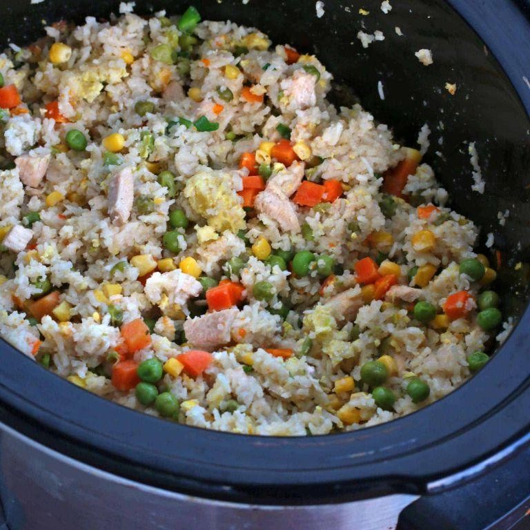 Crock Pot Egg Fried Rice