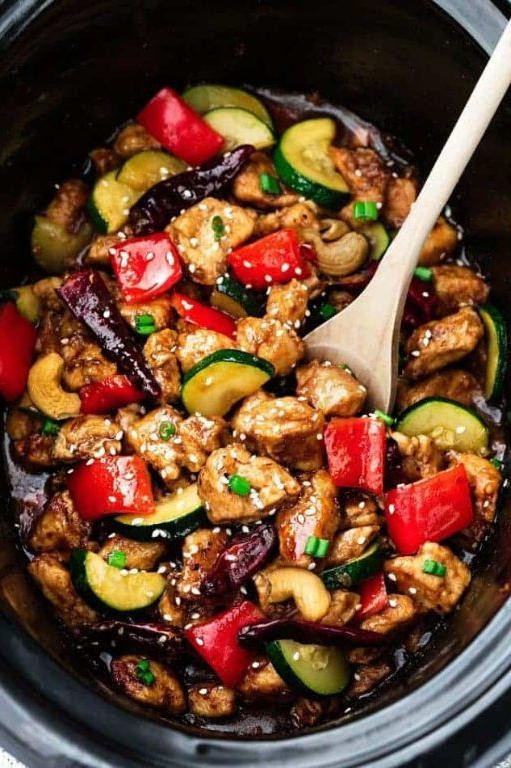 Crock Pot Kung Pao Chicken