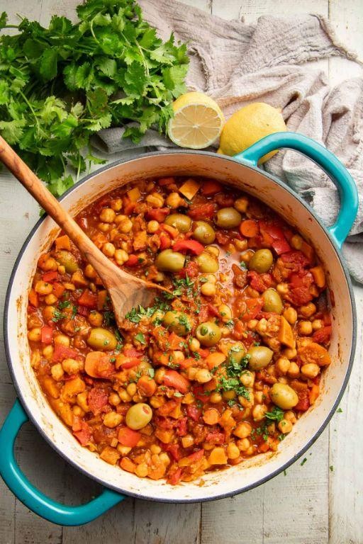 Crock Pot Moroccan Vegetable Tagine