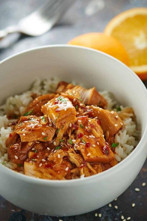 Crock Pot Orange Chicken