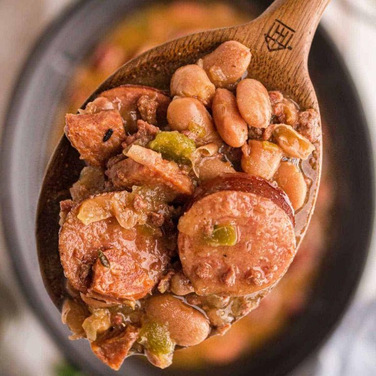 Crock Pot Pinto Bean and Sausage Gumbo