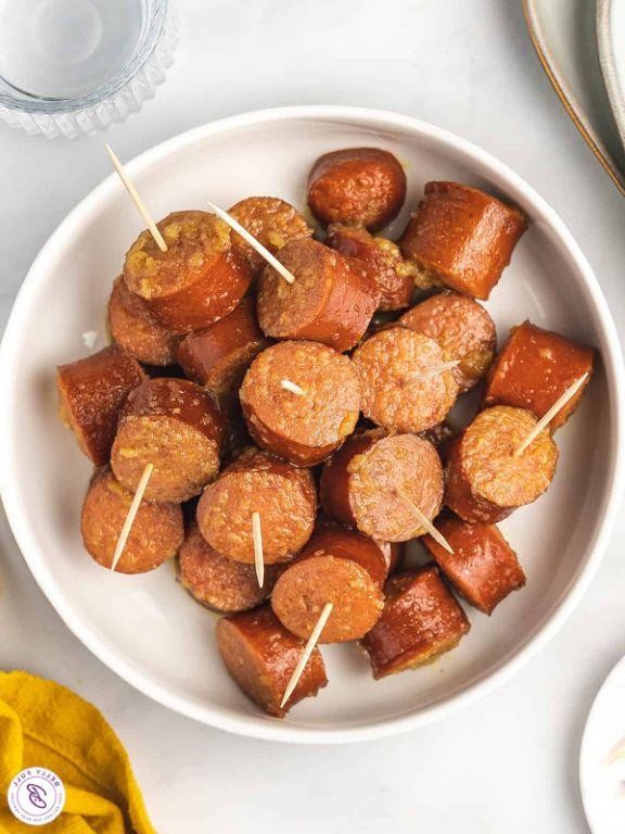 Crock Pot Polish Sausage and Apple Bake