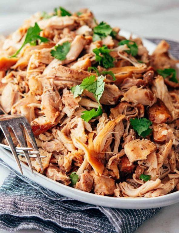Crockpot Chicken Carnitas