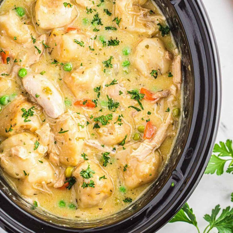 Crockpot Chicken and Dumplings