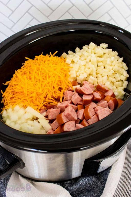 Crockpot Sausage and Potato Casserole