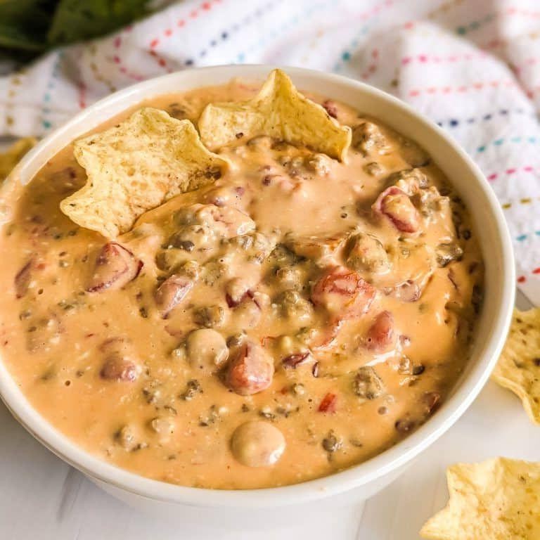 Crockpot Velveeta Sausage and Cheese Delight