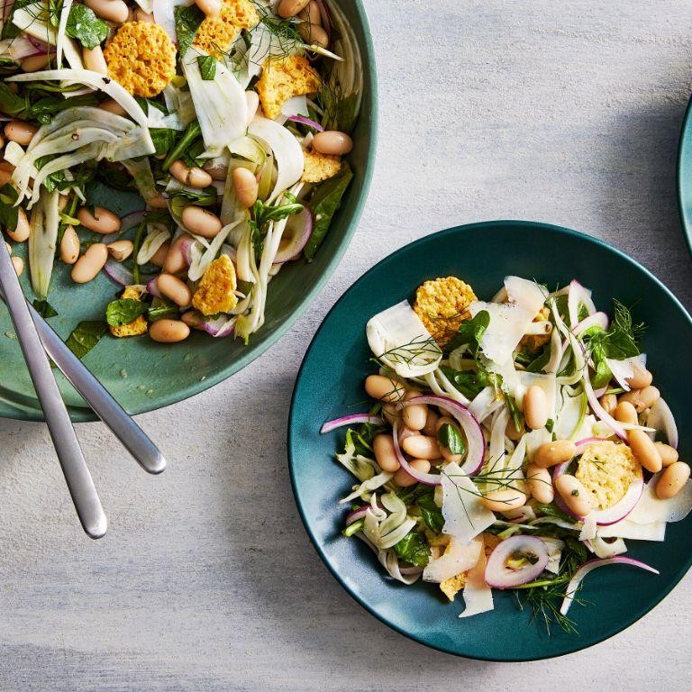 Crunchy White Bean Salad