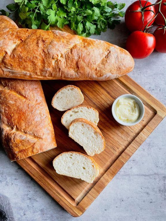 Crusty Italian Baguette