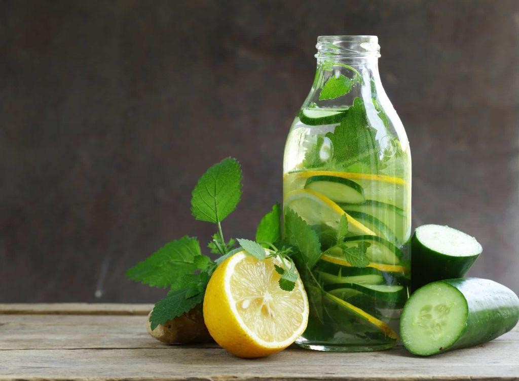Cucumber Lemon Detox Water