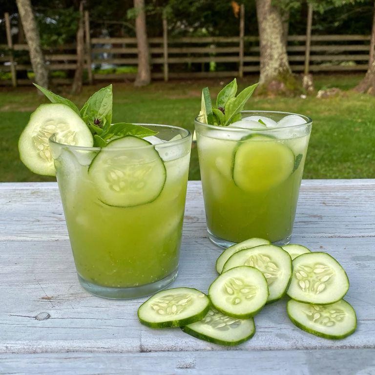 Cucumber Mint Vodka Lemonade
