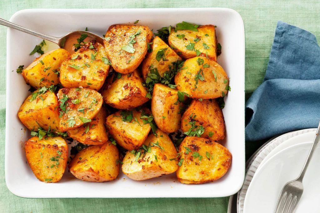 Cumin and Paprika Spiced Roast Potatoes