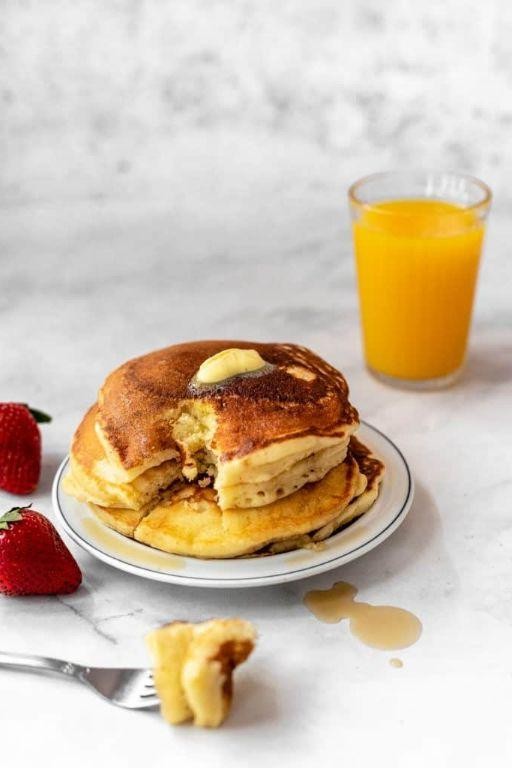 Curdled Milk Pancakes