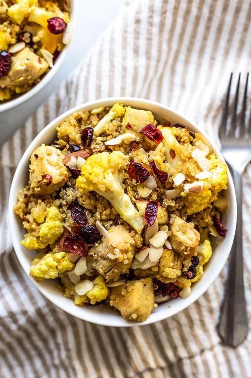 Curried Chicken Quinoa Salad