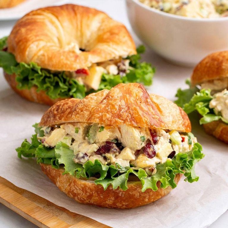 Curried Chicken Salad Sandwiches