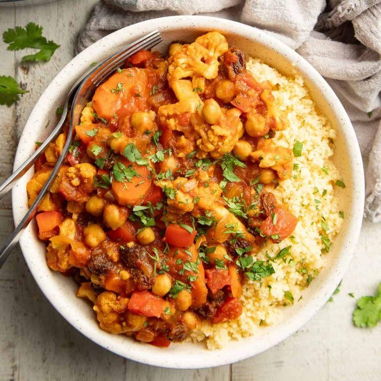 Curried Couscous with Lentils and Carrots