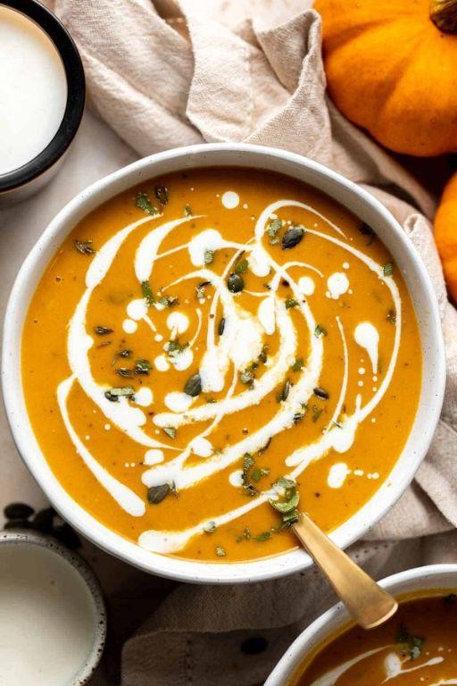 Curried Pumpkin Coconut Soup