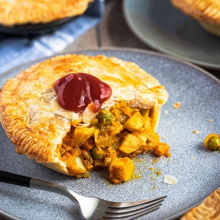 Curried Vegetable Pie