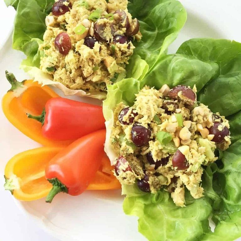 Curry-Spiced Tuna Salad with Raisins