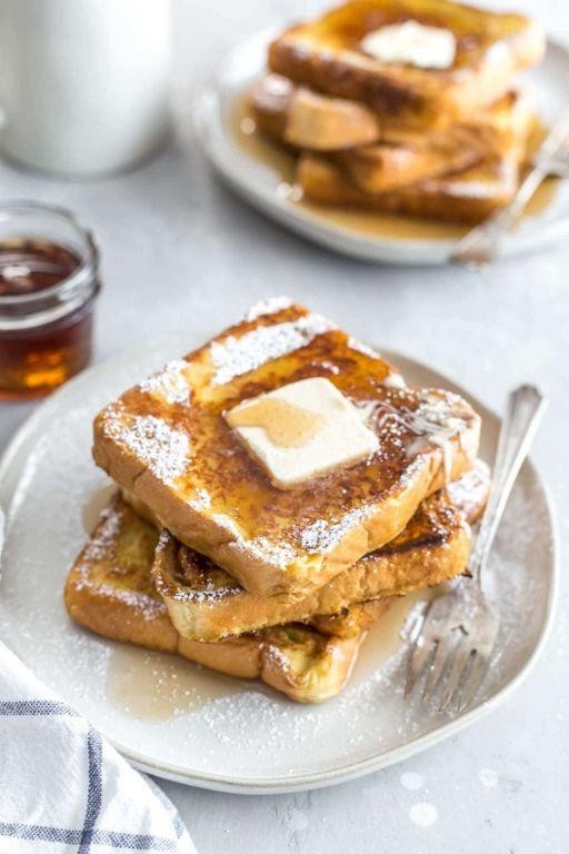 Dairy-Free French Toast with Cinnamon and Vanilla