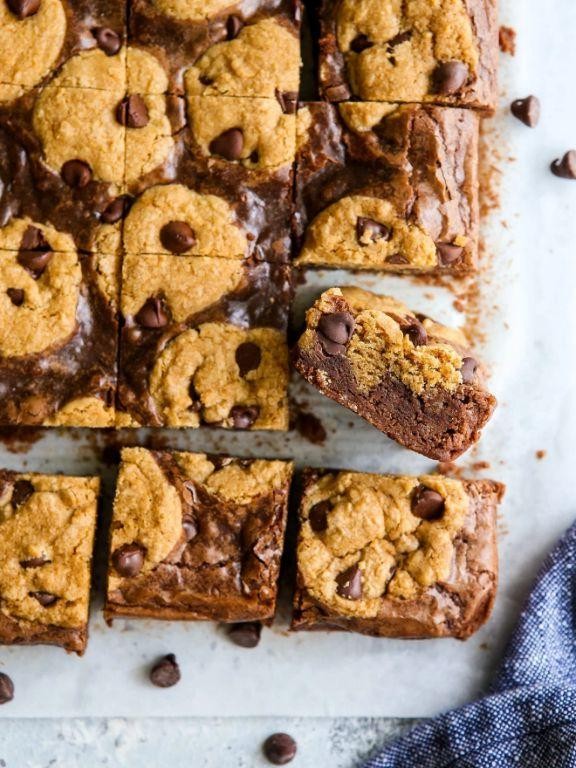 Dark Chocolate Chunk Cookie Brownies