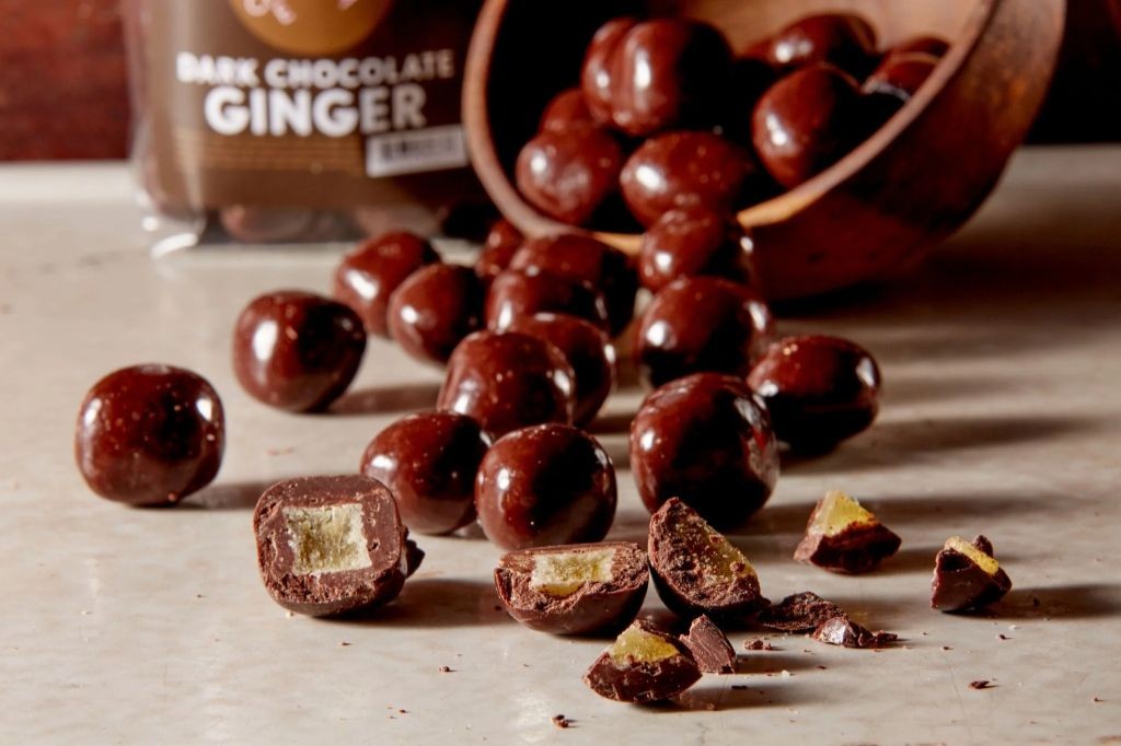 Dark Chocolate Covered Ginger