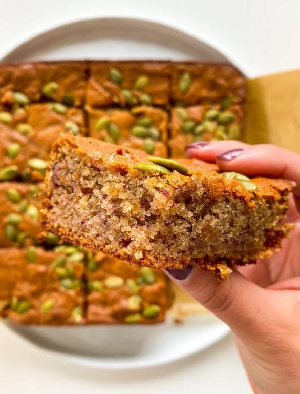 Date and Almond Cake with Honey Glaze