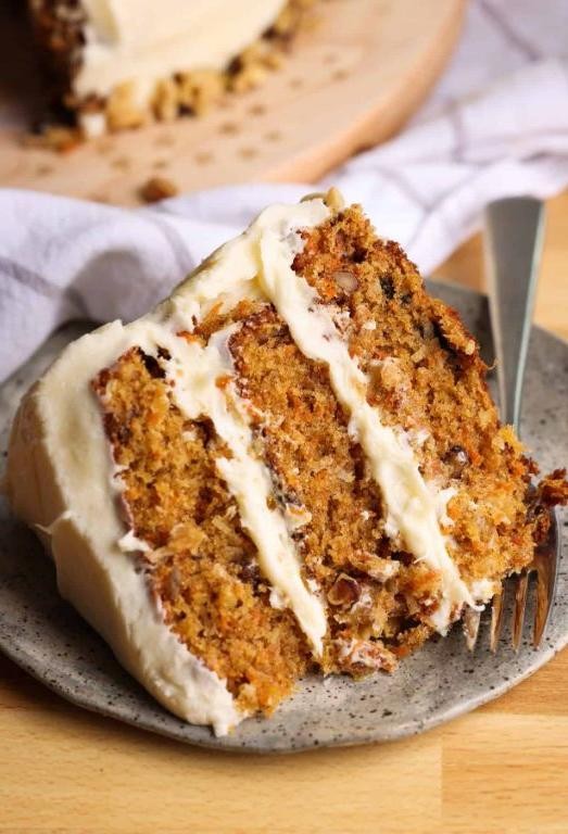 Decadent Carrot Cake with Cream Cheese Frosting