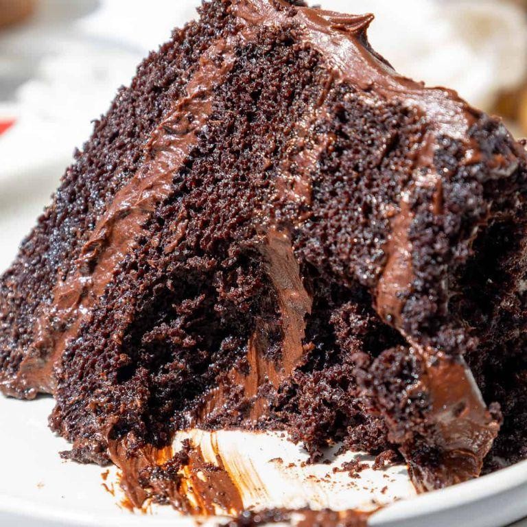 Decadent Curdled Milk Chocolate Cake