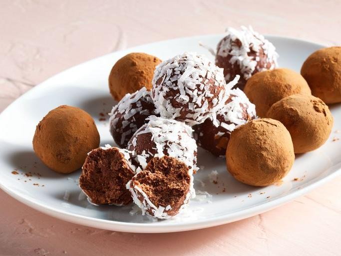 Decadent Neufchâtel Cheese Chocolate Truffles