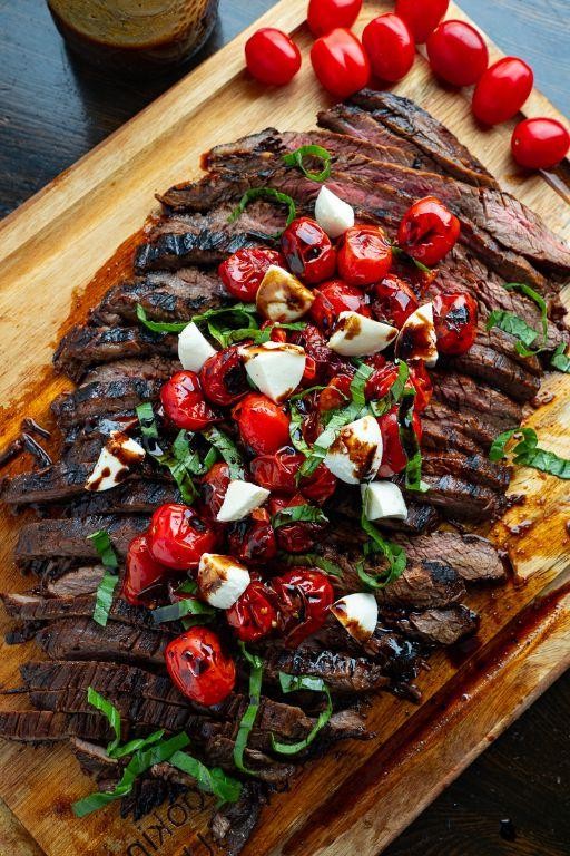 Delicious Balsamic Glazed Flank Steak