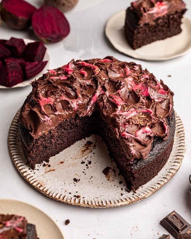 Dense Chocolate Beetroot Cake
