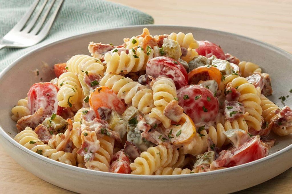 Dill Pickle Ranch Pasta Salad