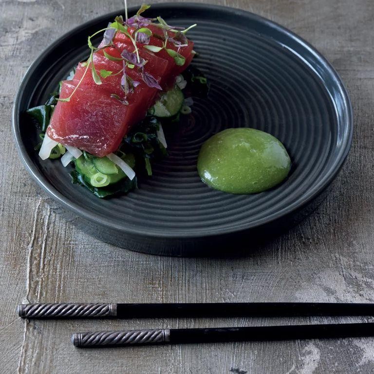 Dogfish Sashimi with Soy and Wasabi