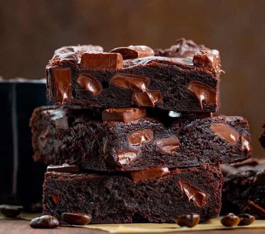 Double Espresso Mocha Brownie Bars
